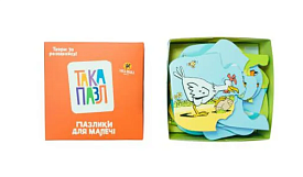 ТАКА ПАЗЛ -пазлики для малечі(песик,котик,курочка) - 2 - smarttoys.com.ua