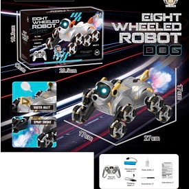 Тварина 7726 радіокер., акум, 26см,собака,колеса-ролики,трюкова, муз.,світло, пара/дим,USBзар.в кор. - 1 - smarttoys.com.ua