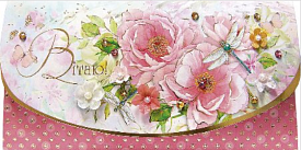 Листівка ручної роботи Р з конвертом в упаковці 1105 - 1 - smarttoys.com.ua