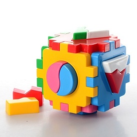 Іграшка куб "Розумний малюк Логіка 1 ТехноК" - 1 - smarttoys.com.ua