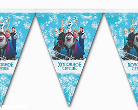 Гірлянди паперові "Холодне Серце" - 1 - smarttoys.com.ua