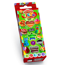 Набір креативної творчості "Тісто для ліпки "Master Do" коробка 7 кольорів*20г укр. ДАНКО ТОЙС - 1 - smarttoys.com.ua