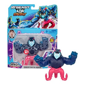 Фігурка, що розтягується Шаблезубий Кальмар ТМ "MrBeast Lab" - 1 - smarttoys.com.ua