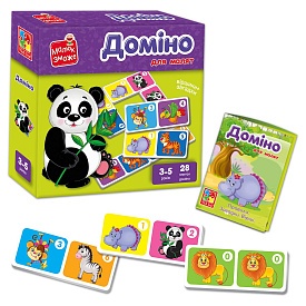 Гра розвиваюча Vladi Toys. Доміно. "Зоопарк". VT2100-07 - 1 - smarttoys.com.ua