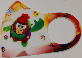 Маска Pitta Print S Brawl Stars Story Кактус Спайк в маске																						 - 1 - smarttoys.com.ua