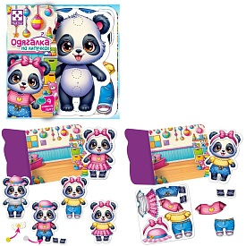 Гра розвиваюча Vladi Toys з липучками "Пандочка" VT1320-05 - 1 - smarttoys.com.ua