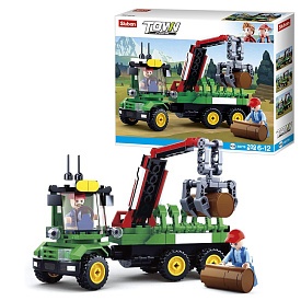 Конструктор SLUBAN M38-B0778 "Town": Підйомний кран, 209 дет. - 1 - smarttoys.com.ua