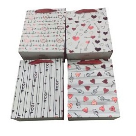 Пакет подарунковий паперовий M "Music of love" 26*32*10см R33714-M - 1 - smarttoys.com.ua