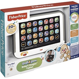Розумний планшет з технологією Smart Stages (укр.) Fisher-Price - 1 - smarttoys.com.ua