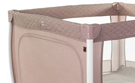 Манеж CARRELLO Cubo CRL-11602/1 Flamingo Pink /1/ MOQ - 2 - smarttoys.com.ua