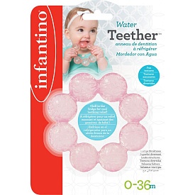 INFANTINO Прорізувач для зубів з водою, рожевий, 206301I - 1 - smarttoys.com.ua