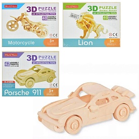 Дерев'яна іграшка Пазли K-31801-2-3-4-5-6-8 транспорт, від11 до 42 дет., мікс видів,кул.,21-17-0,5см - 1 - smarttoys.com.ua