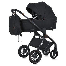 Візок універсальний 2в1 ME 1100-1 ERA Black Ink люлька+прогул.блок,дощовик,москіт.сітка,сумка,чорний - 1 - smarttoys.com.ua