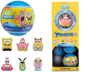 Іграшка-сюрприз у кулі MASH'EMS S5 - ГУБКА БОБ КВАДРАТНІ ШТАНИ (в асорт.) - 1 - smarttoys.com.ua