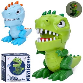 Гра 1667C динозавр, 2 кольори, муз., світло, бат., кор., 16-17-10,5 см. - 1 - smarttoys.com.ua