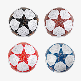 М`яч футбольний С 70149 (60) 4 види, розмір №5, матеріал м`яка EVA, 310-330 грамів, гумовий балон, ВИДАЄТЬСЯ ТІЛЬКИ МІКС ВИДІВ - 1 - smarttoys.com.ua