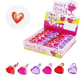 Штампи дитячі "Обручка Серце", 6 видів, в дісплеї/36/ - 1 - smarttoys.com.ua