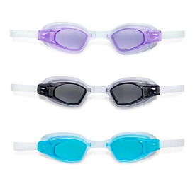 Intex Окуляри для плавання 55682 (12) "Спорт" гіпоалергенний полівініл, захищають від УФ-променів, 3 кольори - 1 - smarttoys.com.ua