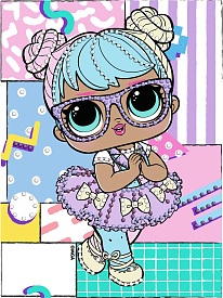 Вибіркова алмазна мозаїка для дітей "LOL Surprise! Bon Bon" 15x20см - 1 - smarttoys.com.ua