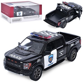 Машинка KT5436WP мет., інерц., відчин. двері, гумові колеса, кор., 16-7,5- 8 см. - 1 - smarttoys.com.ua