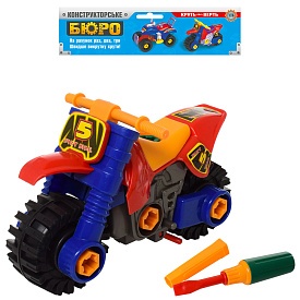 Конструктор 876 мотоцикл, кул., 20-13-7 см. - 1 - smarttoys.com.ua