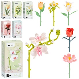 Конструктор 655042-43-44-48-53-55 квітка, 6 видів, кор., 8,5-18-5,5 см. - 1 - smarttoys.com.ua