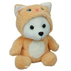 М'яка іграшка "Ведмедик в капюшоні (кіт)", Копиця 00004-41 - 1 - smarttoys.com.ua