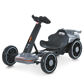 Електрокарт M 6145(A)EBR-11 радіок.2,4G,2мотори35W,1акум12V4,5AH,EVA,BLUETOOTH,музика,світло,сірий - 1 - smarttoys.com.ua