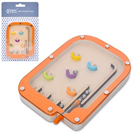 Дерев'яна іграшкаЛабіринт MD 0806  пінбол, лист, 12-20-1,5 см. - 1 - smarttoys.com.ua