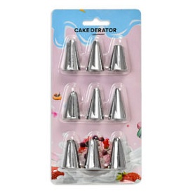 Насадки для кондитерського шприца/мішка 9пр/наб 9*18см R90204 - 1 - smarttoys.com.ua