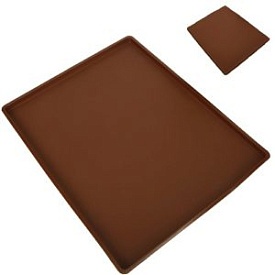 Килимок розгортальний силікон 37.5*30*1.8 см (антипригарний, з бортиком) MH-3308 (50шт) - 1 - smarttoys.com.ua