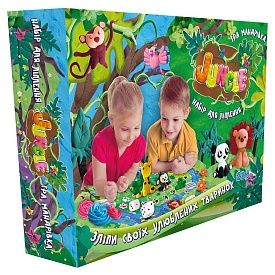 Набір для ліплення 71704 (рос) "Jungle", в кор-ці 29,5-23-6,5см - 1 - smarttoys.com.ua