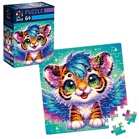 Пазли De.tail. Крилате тигреня. 64 деталі DT1234-02 (укр) - 1 - smarttoys.com.ua
