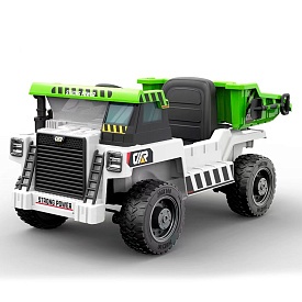 Вантажівка JS3198EBLR-1 радіок.2,4G,4мот.(2х35W,2х18W),1акум.12V9AH,шкір.сид.,MP3,USB,кол.EVA,білий. - 1 - smarttoys.com.ua