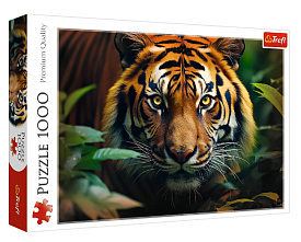 07982 Trefl Пазли "1000" Дикий тигр - 1 - smarttoys.com.ua