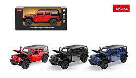 Джип 64610 Jeep Wrangler Rubicon 4xe,1:24, метал,20см,відчин.двері/капот,гум.колеса,3 кольори,в кор. - 1 - smarttoys.com.ua