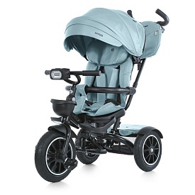 Велосипед ME 1193 MODENA Cloud Blue (1шт) 3 кол.гума а.п.(12/10) поворот сид.,швидкоз'ємні кол.гальма,склад.кермо,світло,підшип.,сумка,голубий - 1 - smarttoys.com.ua