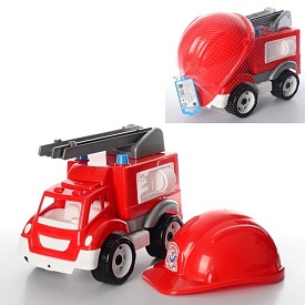 Іграшка "Малюк-пожежник ТехноК", арт. 3978 - 1 - smarttoys.com.ua