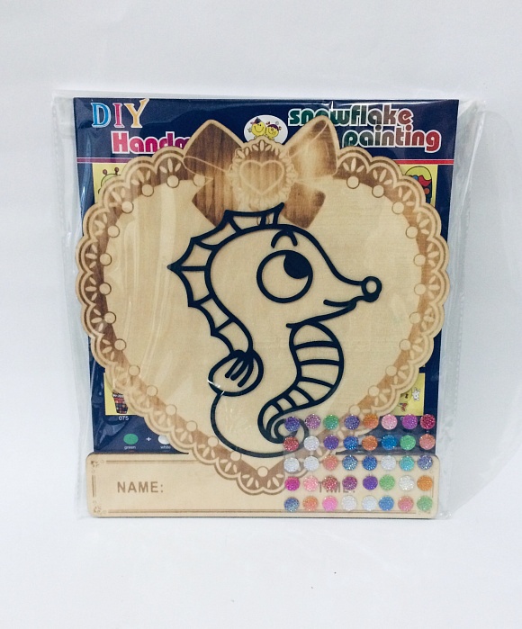 Розфарбовка з стразами сердечко - 3 - smarttoys.com.ua