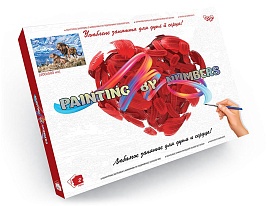 Креативна творчість "Картина за номерами на полотні" 40см*50см с.2 №7 льви - 1 - smarttoys.com.ua