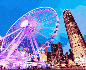 Набір для розпису по номерах. "Нічний Гонконг" 40х50см - 1 - smarttoys.com.ua