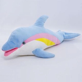 М`яка іграшка "Дельфін 1/3" 44 см Копиця 00306-3, L44  - 1 - smarttoys.com.ua