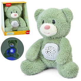 Нічник D1031 ведмедик,плюш,проект.зорян.неба,білий шум,регул.гучн.,муз.,світло,бат.,кор.,24-31-17см - 1 - smarttoys.com.ua