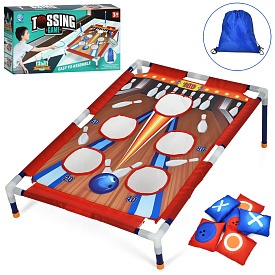 Гра MR 1537 гра на влучність, ігр.поле,мішок з наповнювачем для метання 6 шт.,сумка,кор.,36,5-19-8см - 1 - smarttoys.com.ua