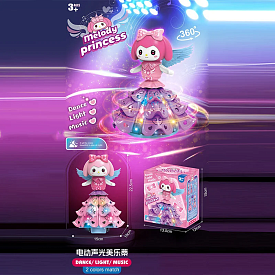 Музична іграшка XD 8 C (96) 2 кольори, мелодія, підсвічування, колесо вільного ходу, проєкція, в коробці - 1 - smarttoys.com.ua