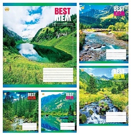 Зошит 24 арк.клітинка Тверда ТА51305 Природа, 20/320 - 1 - smarttoys.com.ua