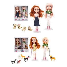 Лялька 83002-06 тварина, 4 види, кор., 12-27-5,5 см. - 1 - smarttoys.com.ua