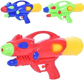 Водяний пістолет MR 0924 розмір великий, 3 кольори, кул., 41-20-7 см. - 1 - smarttoys.com.ua
