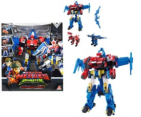 Ігровий набір з роботом-трансформером DINOSTER - РАПТОР БОЛТ ВІНГ (2 машини, динозаври) - 1 - smarttoys.com.ua