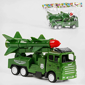 Машинка K 188-15 C (288/2) "Військова техніка", інерція, в пакеті - 1 - smarttoys.com.ua